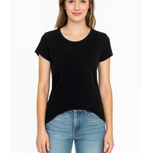 San Francisco City Lights Black Itty Bitty Fitted Tee T-Shirt Size XS NEW